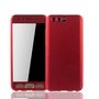 Handyh�lle Schutzh�lle f�r Huawei Honor 9 Full Case Cover Displayschutz 360 Rot