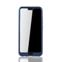 Handyh�lle Schutzh�lle f�r Huawei Honor 10 Full Case Cover Displayschutz 360 Blau
