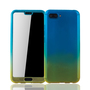 Handyh�lle Schutzh�lle f�r Huawei Honor 10 Full Case Cover Displayschutz 360 Gelb