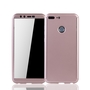Handyh�lle Schutzh�lle f�r Huawei Honor 9 Lite Full Case Cover Displayschutz 360 Rosa