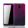 Handyh�lle Schutzh�lle f�r Huawei Mate 10 Full Case Cover Displayschutz 360 Violett