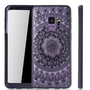 Handy H�lle Mandala f�r Samsung Galaxy S9 Design Case Schutzh�lle Motiv Kreis Cover Tasche Bumper Schwarz