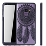 Handy H�lle Mandala f�r Samsung Galaxy S9 Design Case Schutzh�lle Motiv Traumf�nger Cover Tasche Bumper Schwarz