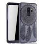 Handy H�lle Mandala f�r Samsung Galaxy S9 Plus Design Case Schutzh�lle Motiv Traumf�nger Cover Tasche Bumper Schwarz