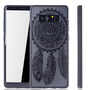 Handy H�lle Mandala f�r Samsung Galaxy Note 8 Design Case Schutzh�lle Motiv Traumf�nger Cover Tasche Bumper Schwarz