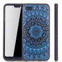 Handy H�lle Mandala f�r Huawei Honor 10 Design Case Schutzh�lle Motiv Kreis Cover Tasche Bumper Schwarz