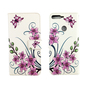 Handyh�lle Tasche f�r Handy Huawei Honor 7C Lotusblume