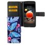 Handyh�lle Tasche f�r Handy LG K8 / K9 2018 Blauer Schmetterling