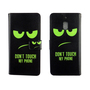 Handyh�lle Tasche f�r Handy Nokia 2.1 2018 Dont Touch My Phone Gr�n
