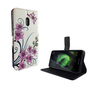 Handyh�lle Tasche f�r Handy Nokia 2.1 2018 Lotusblume