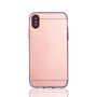 Apple iPhone XR Handy H�lle Spiegel Mirror Soft-Case Schutz-Cover Rose Gold