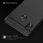 Schutzh�lle Handyh�lle f�r Huawei Honor Note 10 Case Cover Carbon Optik Schwarz