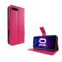 Huawei Honor 10 Handy H�lle Schutz-Tasche Cover Flip-Case Kartenfach Pink