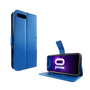Huawei Honor 10 Handy H�lle Schutz-Tasche Cover Flip-Case Kartenfach Blau