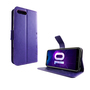 Huawei Honor 10 Handy H�lle Schutz-Tasche Cover Flip-Case Kartenfach Violett