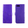 Huawei Honor 10 Handy H�lle Schutz-Tasche Cover Flip-Case Kartenfach Violett