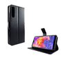 Huawei P20 Pro Handy H�lle Schutz-Tasche Cover Flip-Case Kartenfach Schwarz