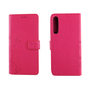 Huawei P20 Pro Handy H�lle Schutz-Tasche Cover Flip-Case Kartenfach Pink