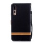 Huawei P20 Pro Handy H�lle Schutz-Tasche Case Cover Kartenfach Etuis Schwarz