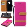 Samsung Galaxy S9 Handy H�lle Schutz-Tasche Case Cover Kartenfach Etuis Pink