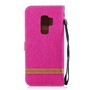 Samsung Galaxy S9+ Plus Handy H�lle Schutz-Tasche Case Cover Kartenfach Pink