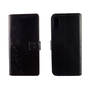Apple iPhone XS Handy H�lle Schutz-Tasche Cover Flip-Case Kartenfach Schwarz