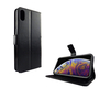 Apple iPhone XS Max Handy H�lle Schutz-Tasche Cover Flip-Case Kartenfach Schwarz