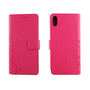 Apple iPhone XS Max Handy H�lle Schutz-Tasche Cover Flip-Case Kartenfach Pink