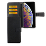 Apple iPhone XS Max Tasche Handy H�lle Schutz-Cover Flip-Case mit Kartenfach  Schwarz
