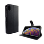 Apple iPhone XS Max Tasche Handy H�lle Schutz-Cover Flip-Case mit Kartenfach  Schwarz