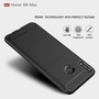 Schutzh�lle Handyh�lle f�r Huawei Honor 8X Max Case Cover Carbon Optik Grau