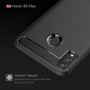 Schutzh�lle Handyh�lle f�r Huawei Honor 8X Max Case Cover Carbon Optik Grau