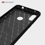 Schutzh�lle Handyh�lle f�r Xiaomi Redmi Note 6 Case Cover Carbon Optik Grau