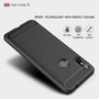 Schutzh�lle Handyh�lle f�r Xiaomi Redmi Note 6 Case Cover Carbon Optik Grau