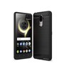 Schutzh�lle Handyh�lle f�r Lenovo K8 Plus Case Cover Carbon Optik Schwarz