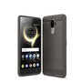 Schutzh�lle Handyh�lle f�r Lenovo K8 Plus Case Cover Carbon Optik Grau
