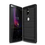 Schutzh�lle Handyh�lle f�r Lenovo Phab2 Plus Case Cover Carbon Optik Schwarz