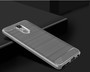 Schutzh�lle Handyh�lle f�r LG Q8 (2018) Case Cover Carbon Optik Grau
