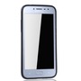 Samsung Galaxy J2 Pro Handyh�lle Schutzcase Carbon Optik Bumper Schwarz