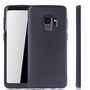 Samsung Galaxy S9 Handyh�lle Schutzcase Carbon Optik Bumper Schwarz