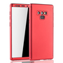 Handyh�lle Schutzh�lle f�r Samsung Galaxy Note 9 Full Case Cover Displayschutz 360 Rot