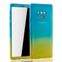 Handyh�lle Schutzh�lle f�r Samsung Galaxy Note 9 Full Case Cover Displayschutz 360 Gelb