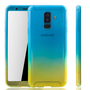Handyh�lle Schutzh�lle f�r Samsung Galaxy A6 Plus (2018) Full Case Cover Displayschutz 360 Gelb