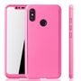 Handyh�lle Schutzh�lle f�r Xiaomi Mi 8 Full Case Cover Displayschutz 360 Pink