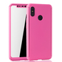 Handyh�lle Schutzh�lle f�r Xiaomi Mi 8 Full Case Cover Displayschutz 360 Pink