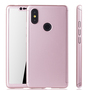 Handyh�lle Schutzh�lle f�r Xiaomi Mi 8 SE Full Case Cover Displayschutz 360 Rosa