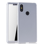 Handyh�lle Schutzh�lle f�r Xiaomi Mi 8 SE Full Case Cover Displayschutz 360 Silber
