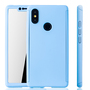 Handyh�lle Schutzh�lle f�r Xiaomi Mi 8 SE Full Case Cover Displayschutz 360 Blau