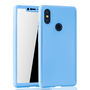 Handyh�lle Schutzh�lle f�r Xiaomi Mi 8 SE Full Case Cover Displayschutz 360 Blau