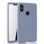 Handyh�lle Schutzh�lle f�r Xiaomi Mi 8 SE Full Case Cover Displayschutz 360 Grau